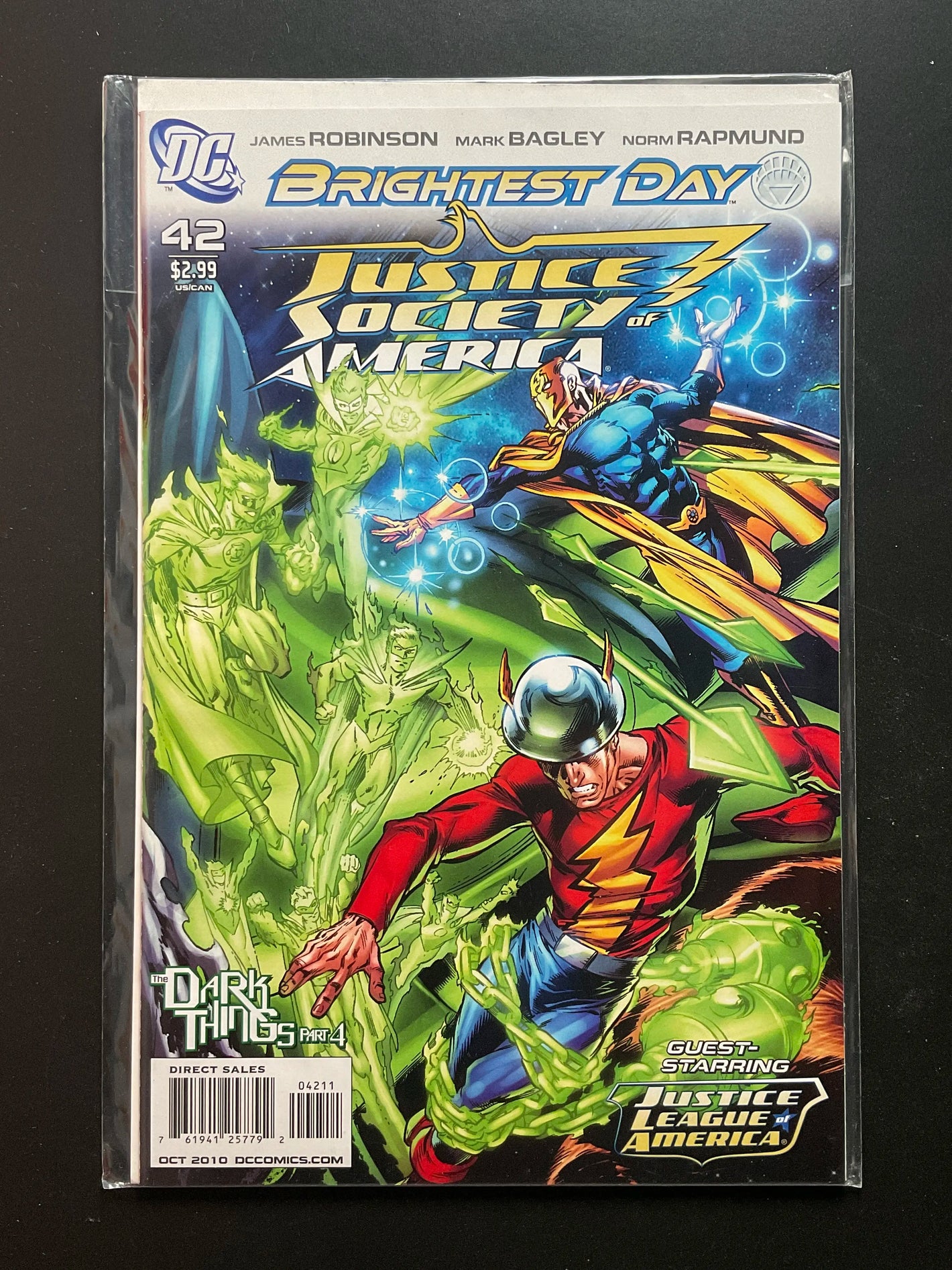 Justice Society of America 42 DC Comics Oct 2010 Brightest Day