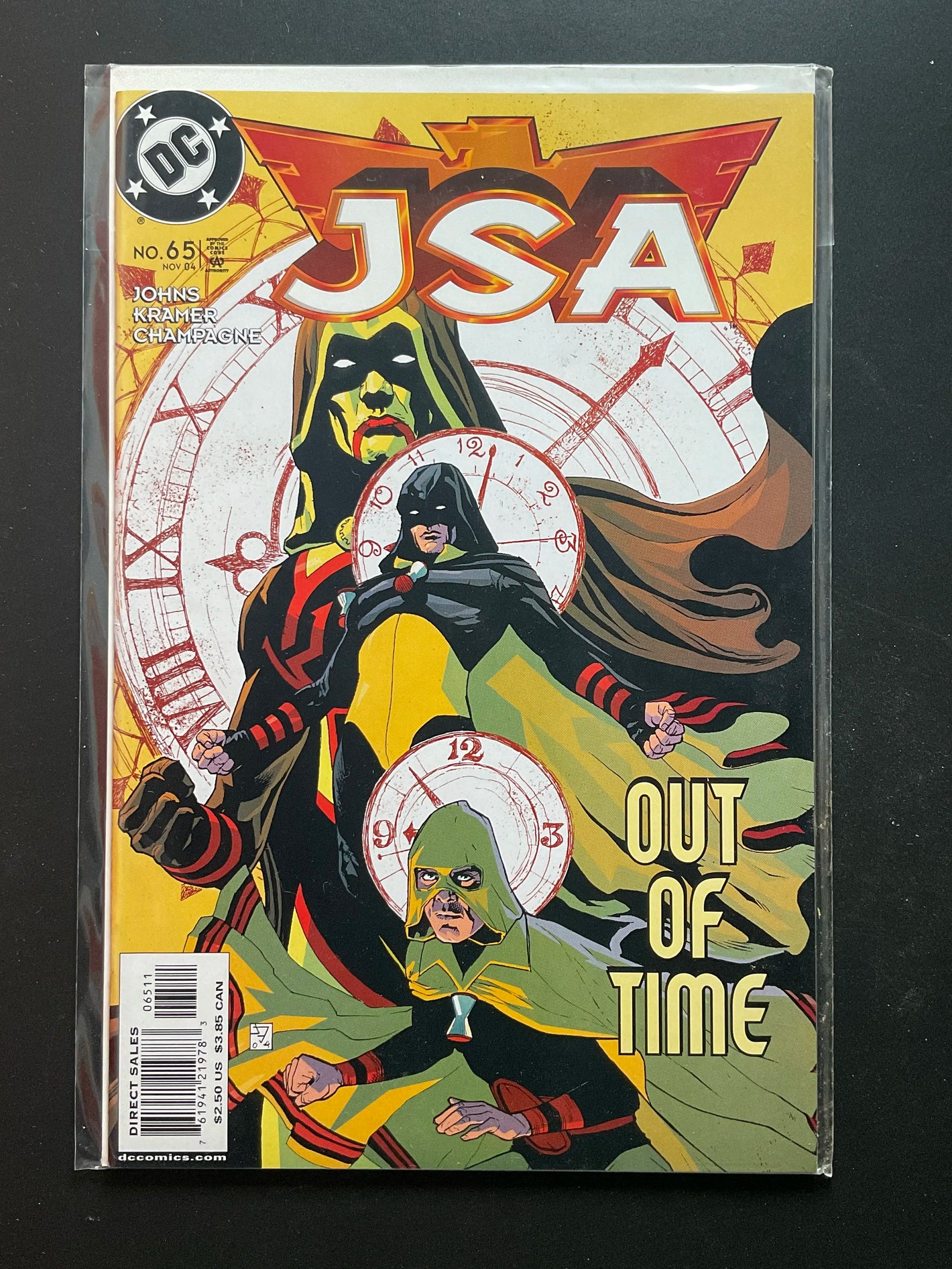 JSA 65 DC Comics Nov 2004 Johns Kramer Champagne