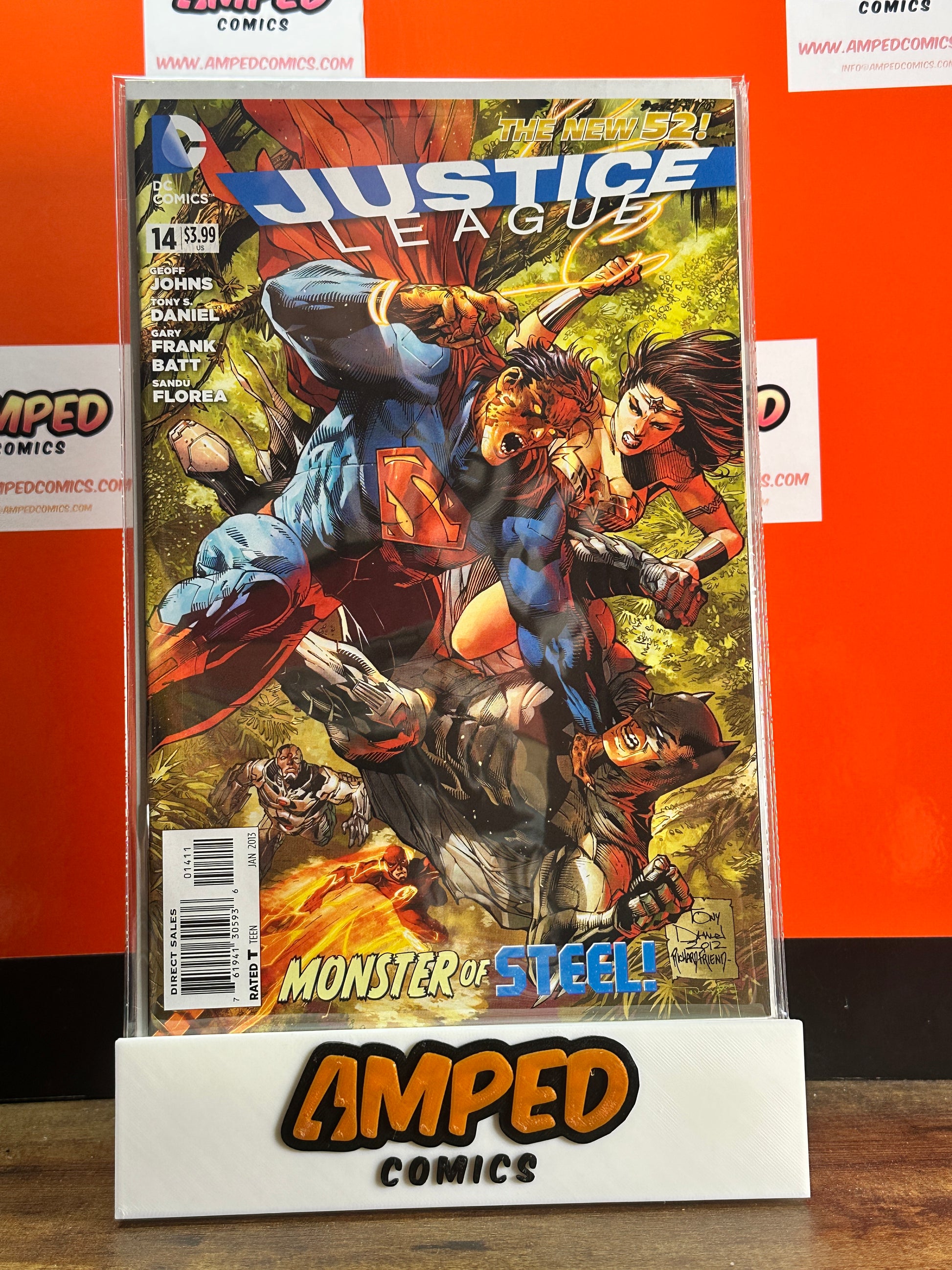 Justice League 14 (2013) DC Comics The New 52 Monster of Steel