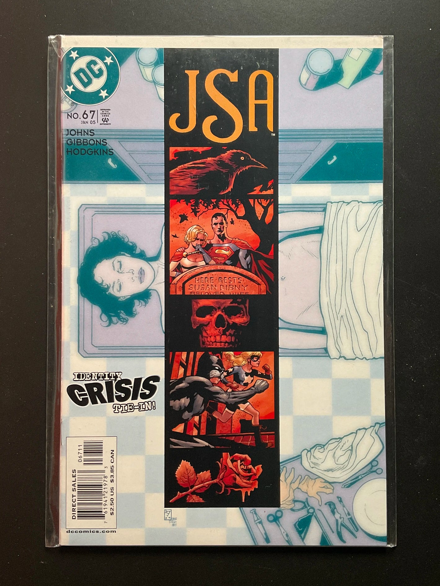 JSA 67 (Jan 2005, DC) Identity Crisis Tie-In