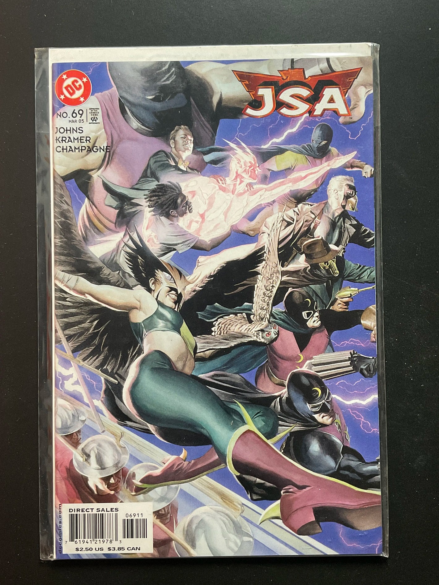 JSA 69 DC Comics March 2005 Johns Kramer Champagne