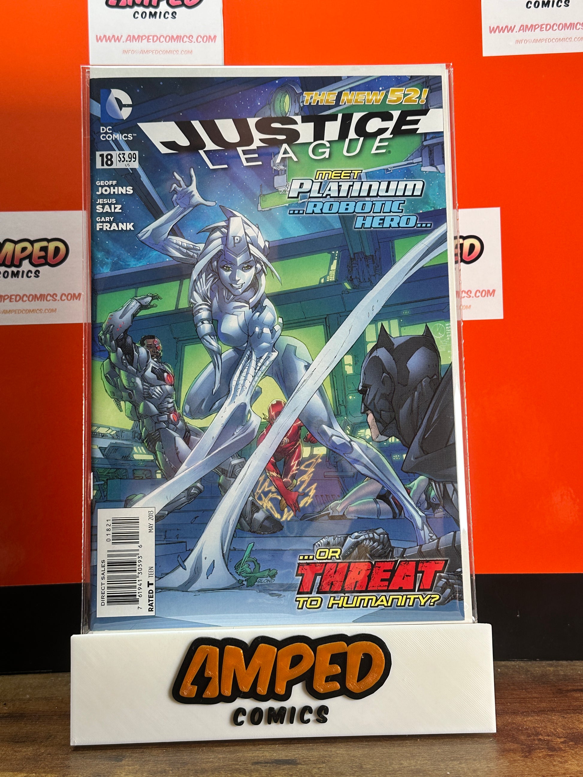 Justice League 18 (The New 52) DC Comics 2013