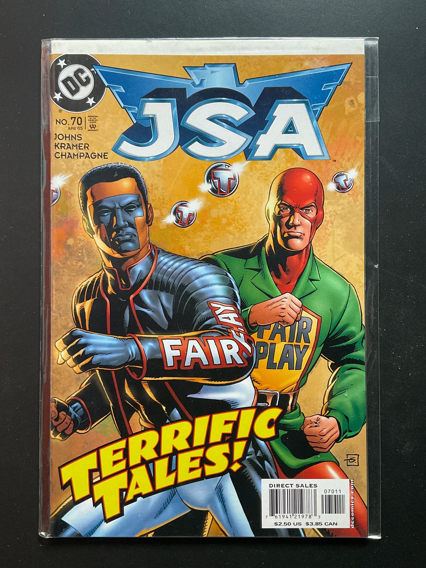 JSA 70 DC Comics April 2005 Terrific Tales