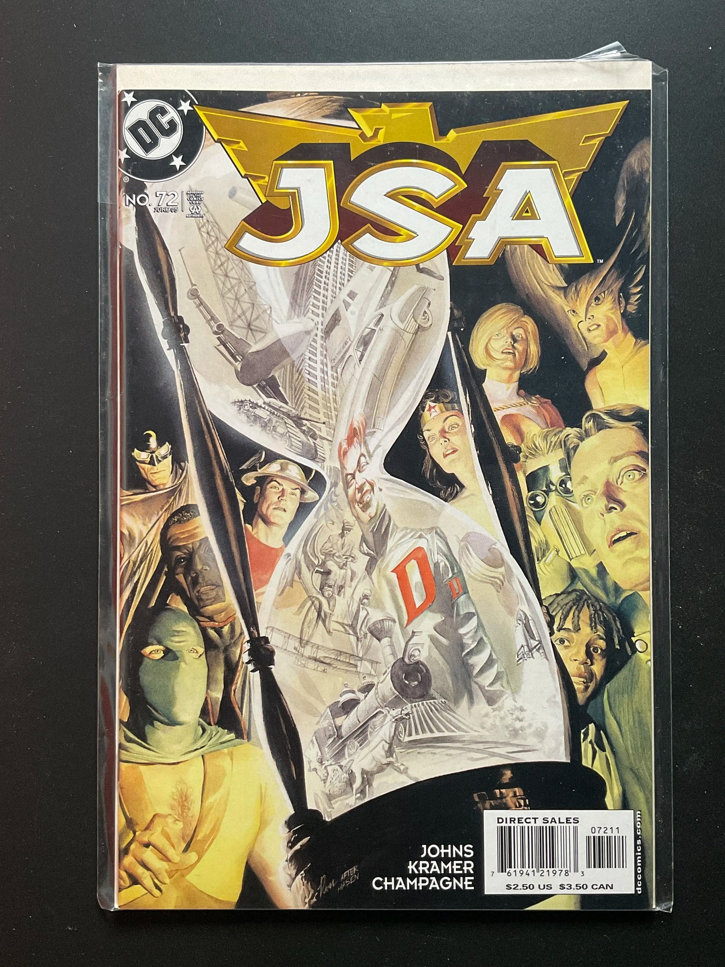 JSA 72 DC Comics 2005 Johns Kramer Champagne