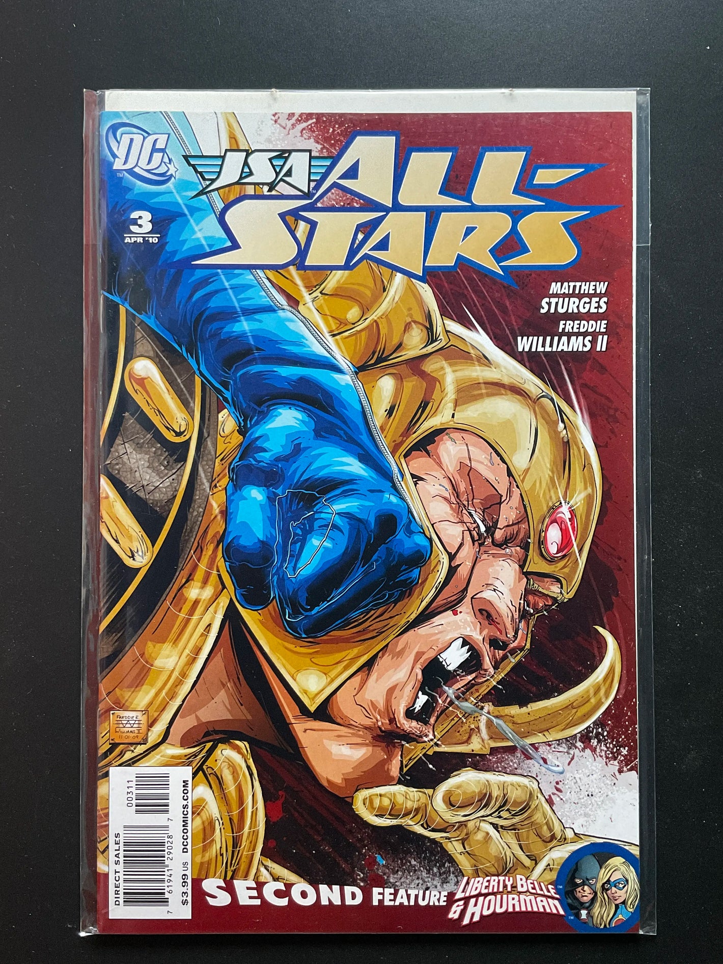 JSA All-Stars 3 DC Comics April 2010 Sturges Williams II