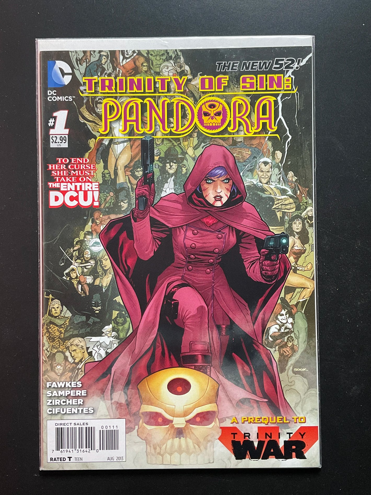 Trinity of Sin Pandora 1 DC Comics Aug 2013