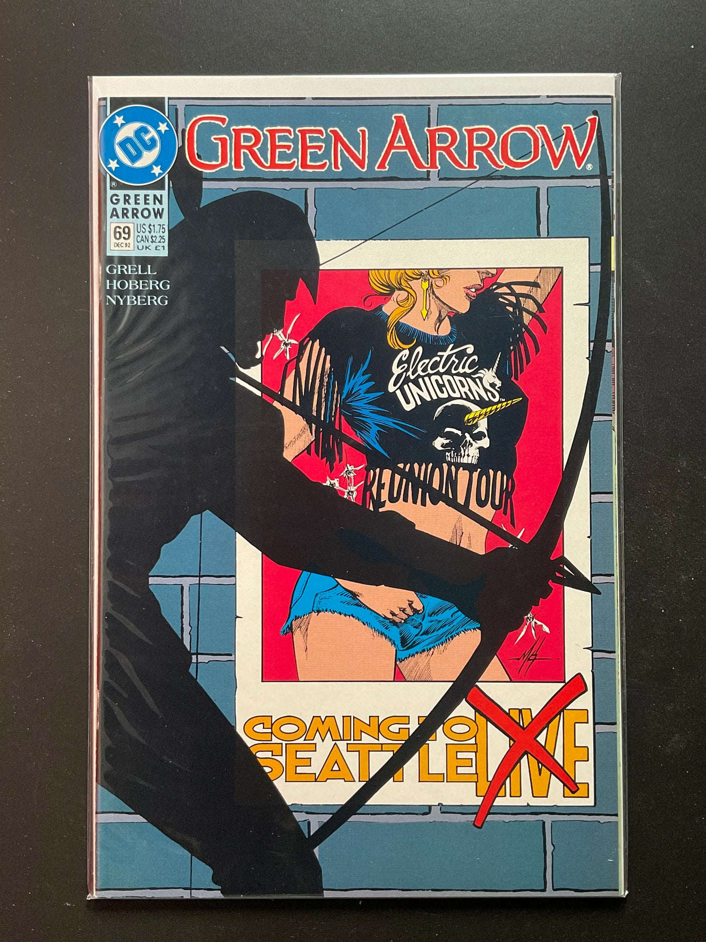 Green Arrow 69 DC Comics Dec 1992 Grell Nyberg