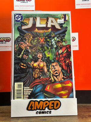 JLA 1 DC Comics 1997 Grant Morrison Superman Batman Wonder Woman