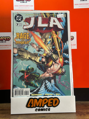 JLA 7 DC Comics 1997 Rage of Angels Grant Morrison