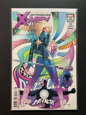 Astonishing X-Men 14 Marvel 2018 Dazzler Cover by Greg Land
