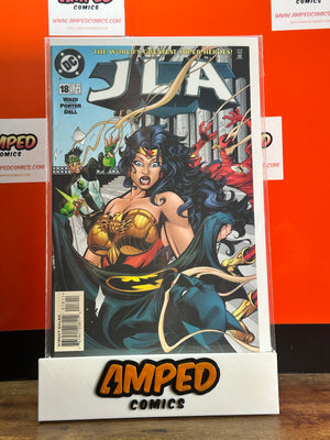 JLA 18 DC Comics 1998 Wonder Woman Cover by Porter Dell
