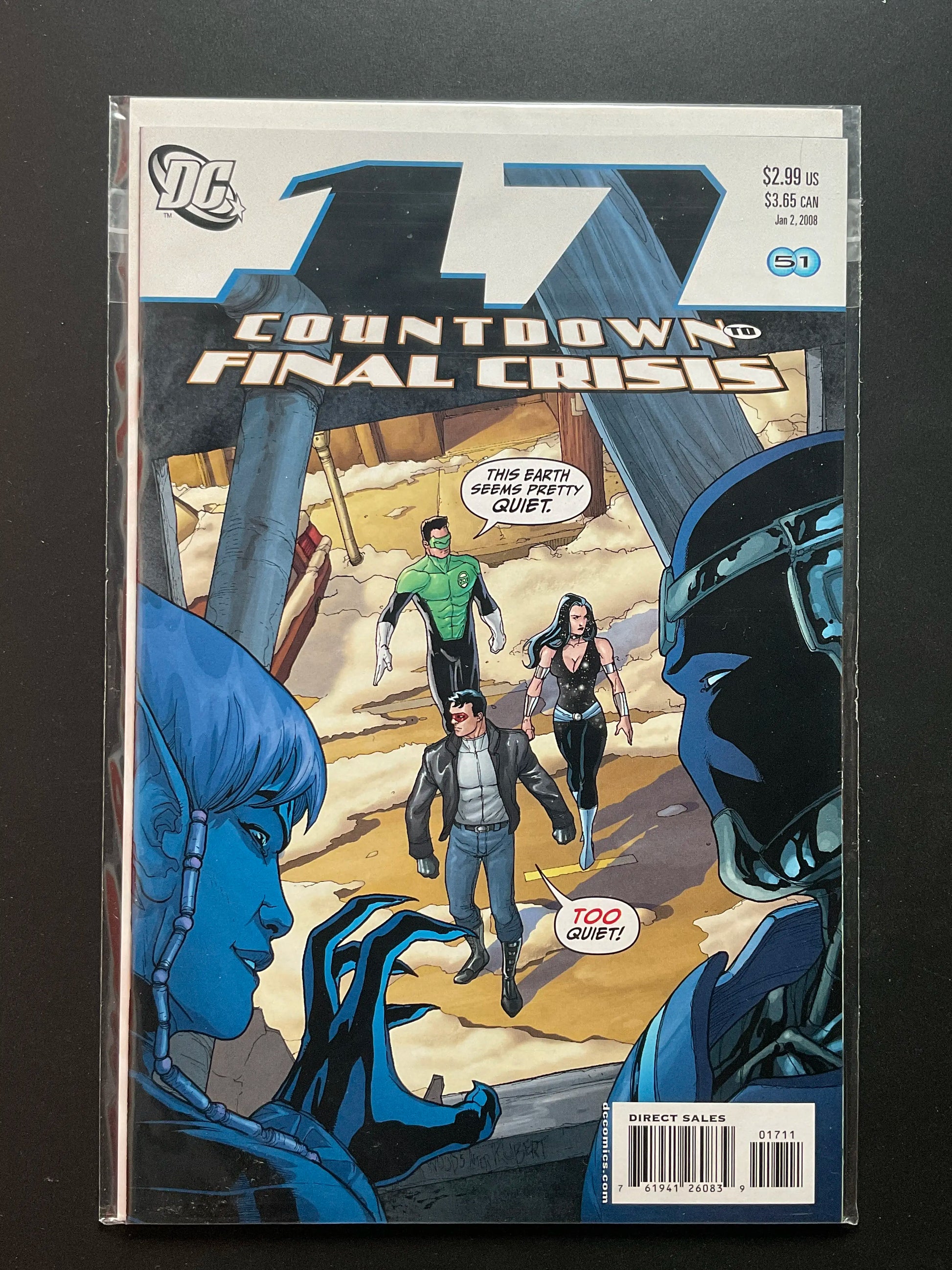 Countdown to Final Crisis 17 DC Comics Jan 2008