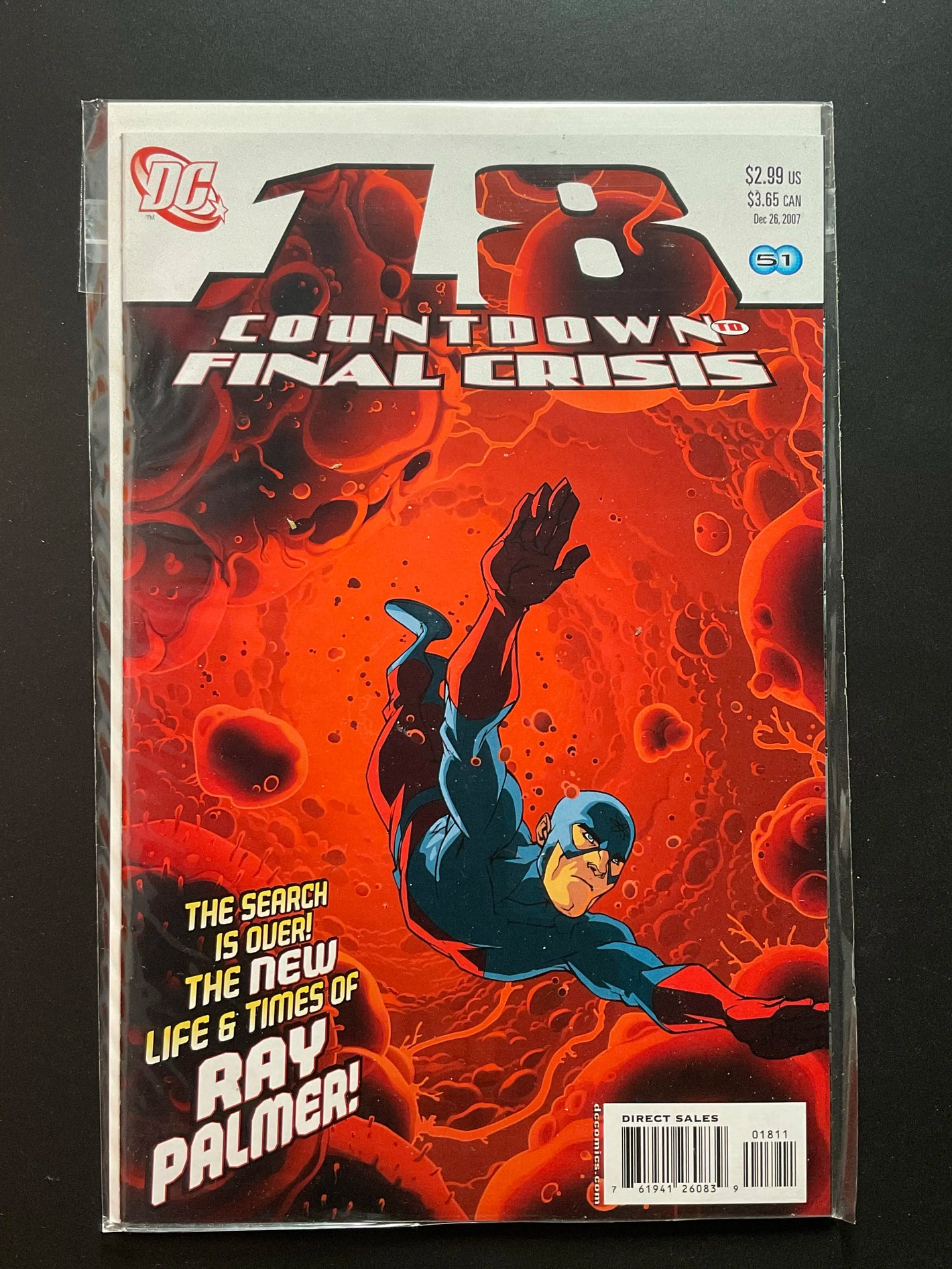 Countdown to Final Crisis 18 DC Comics Dec 2007 Ray Palmer
