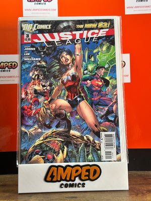 Justice League 3 The New 52 DC Comics 2011 Geoff Johns Jim Lee