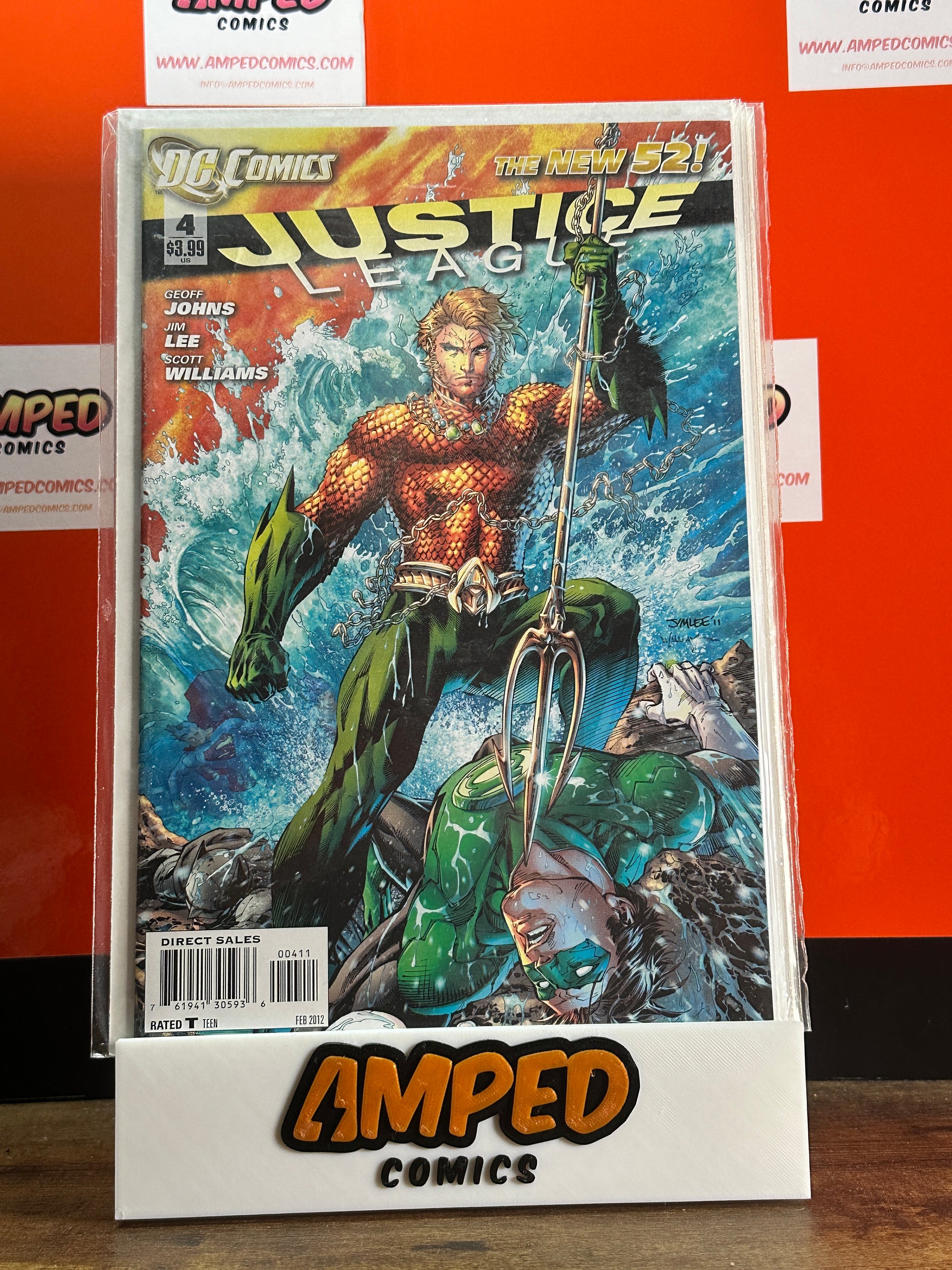 Justice League 4 (2012) DC Comics The New 52 Geoff Johns Jim Lee
