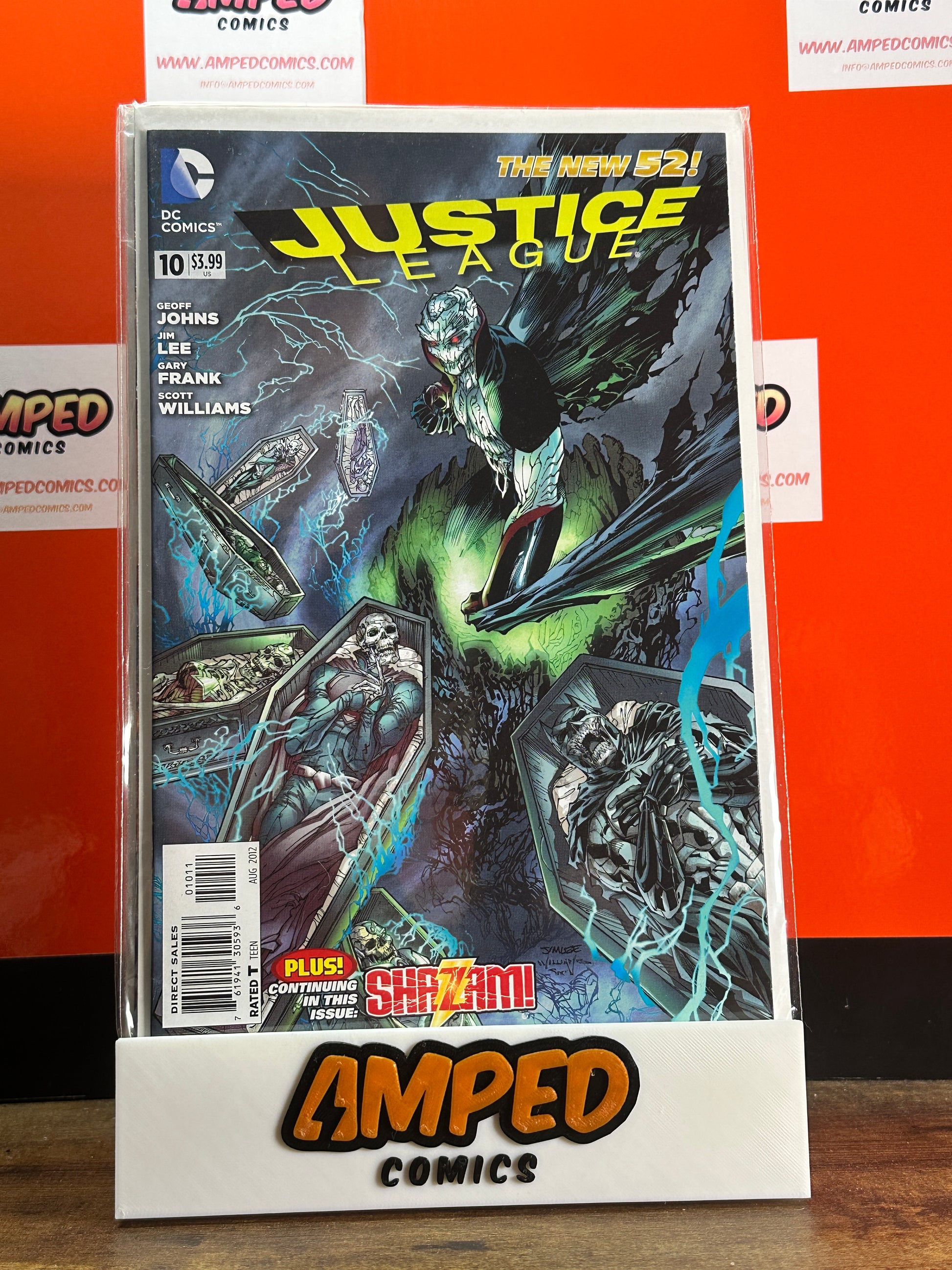 Justice League 10 The New 52 DC Comics Aug 2012