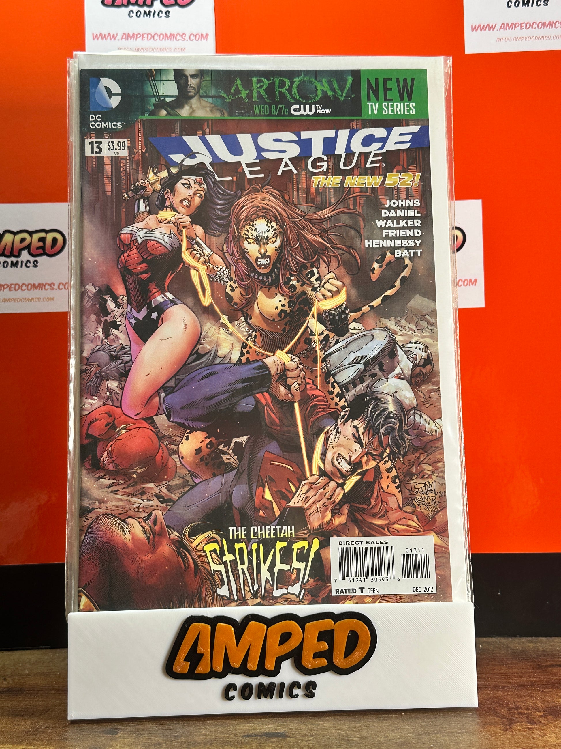 Justice League 13 (2012) DC Comics The New 52 - The Cheetah Strikes
