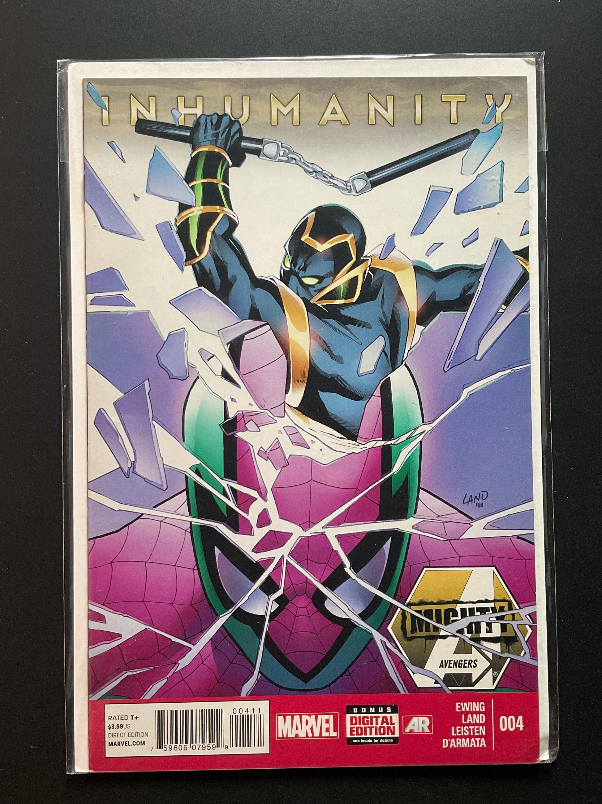 Inhumanity 4 Marvel Comics 2014 Mighty Avengers Cover