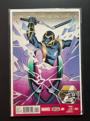 Inhumanity 4 Marvel Comics 2014 Mighty Avengers Cover
