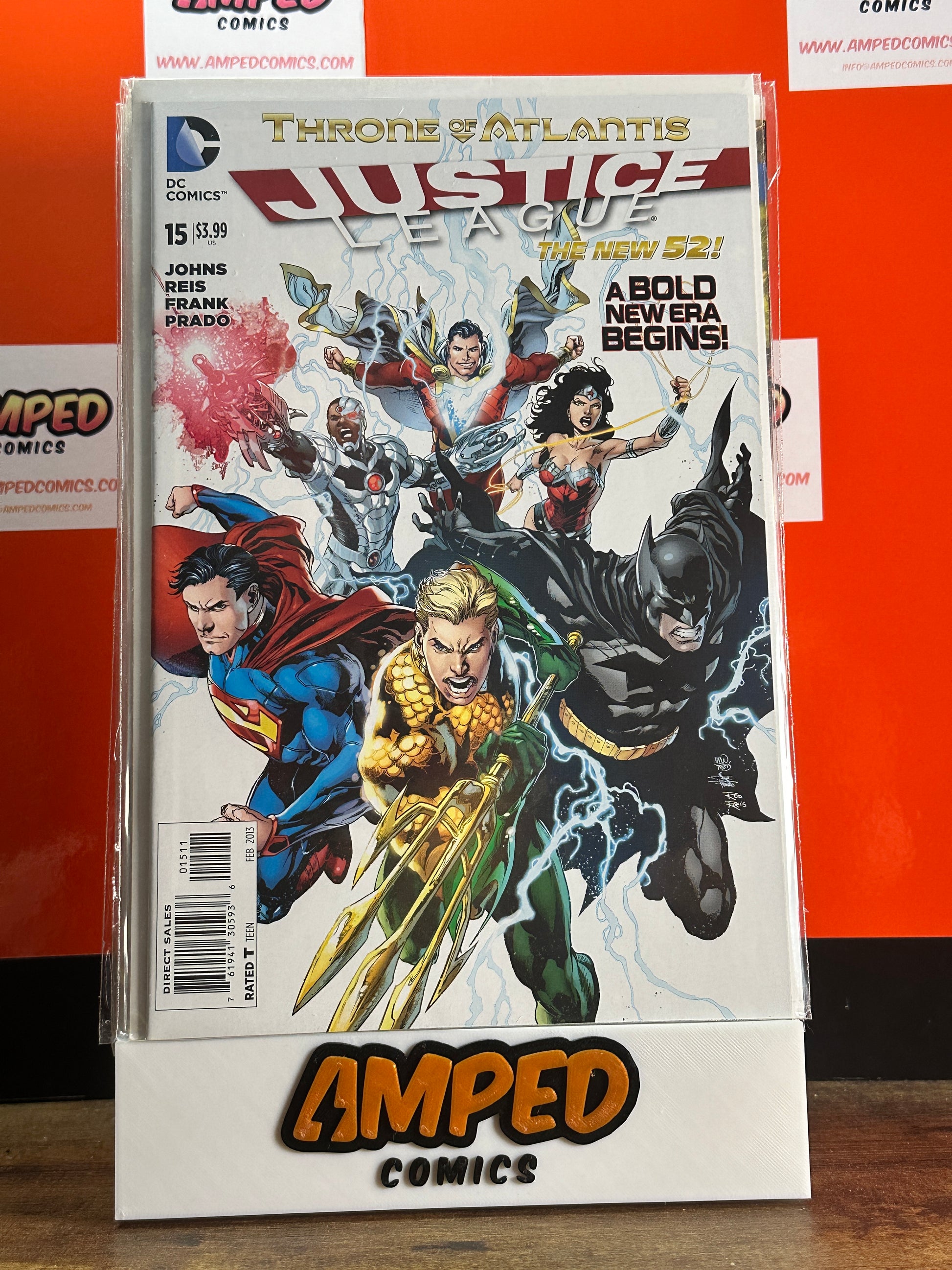 Justice League 15 DC Comics Throne of Atlantis The New 52