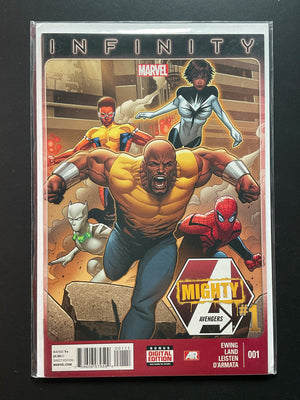 Infinity Mighty Avengers 1 Marvel 2013 Ewing Land Spider-Man