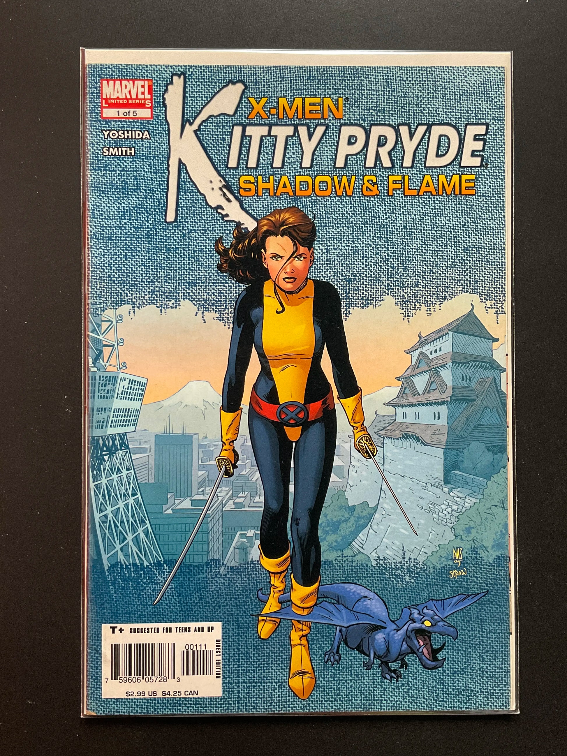 X-Men Kitty Pryde Shadow Flame 1 (Marvel, 2005)