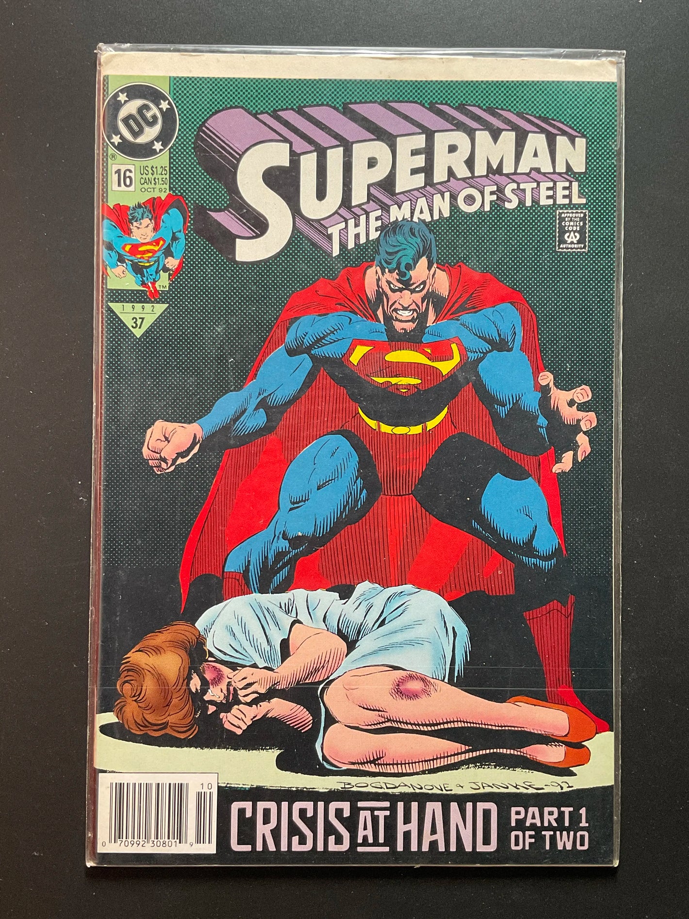 Superman The Man of Steel 16 (1992) DC Comics - Crisis at Hand Part 1