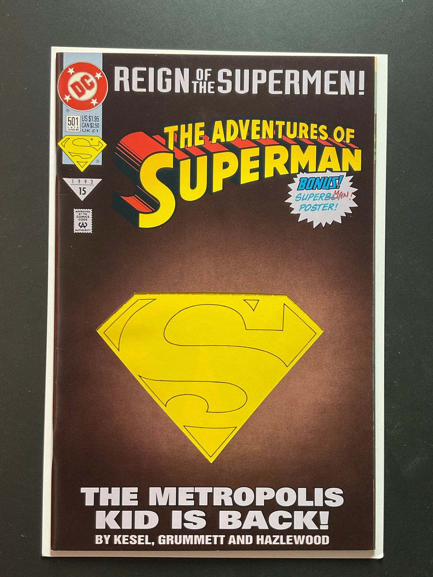 The Adventures of Superman 501 (1993) DC Comics