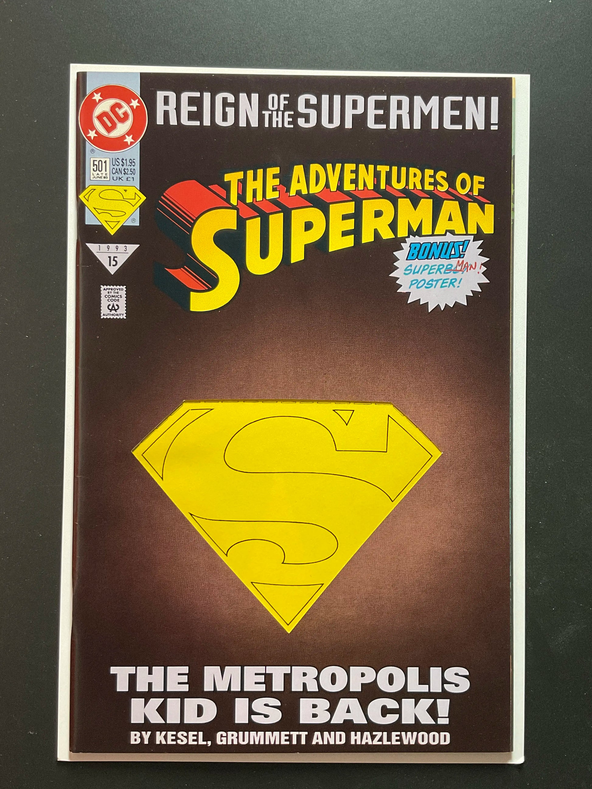The Adventures of Superman 501 (1993) DC Comics