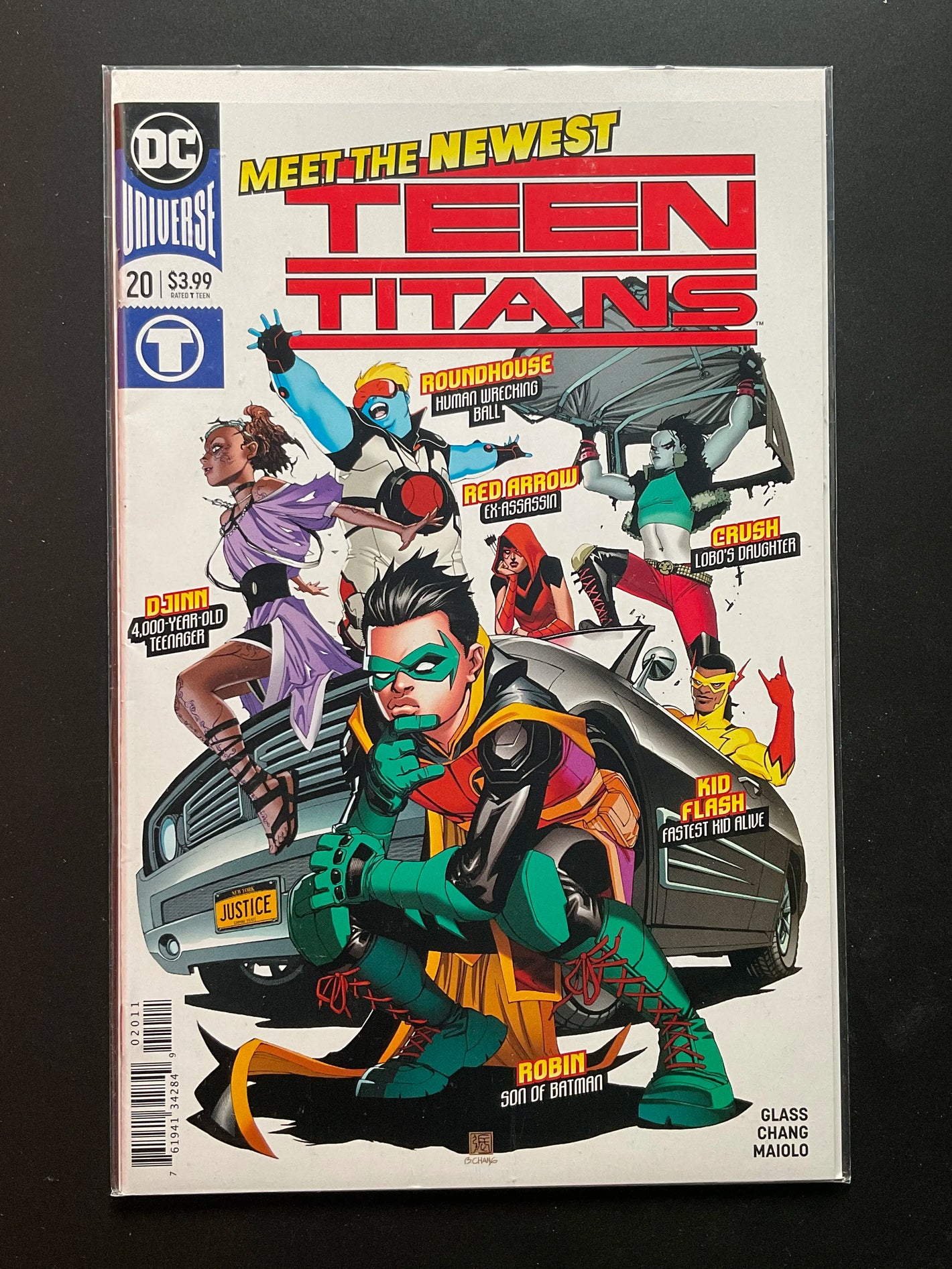 Teen Titans 20 DC Universe 2018 Robin New Team