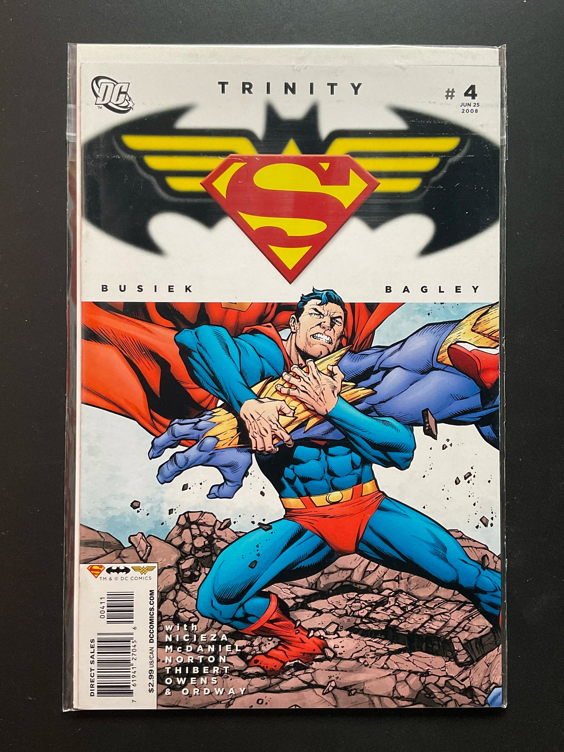 Trinity 4 DC Comics Jun 25 2008 Superman Batman Wonder Woman