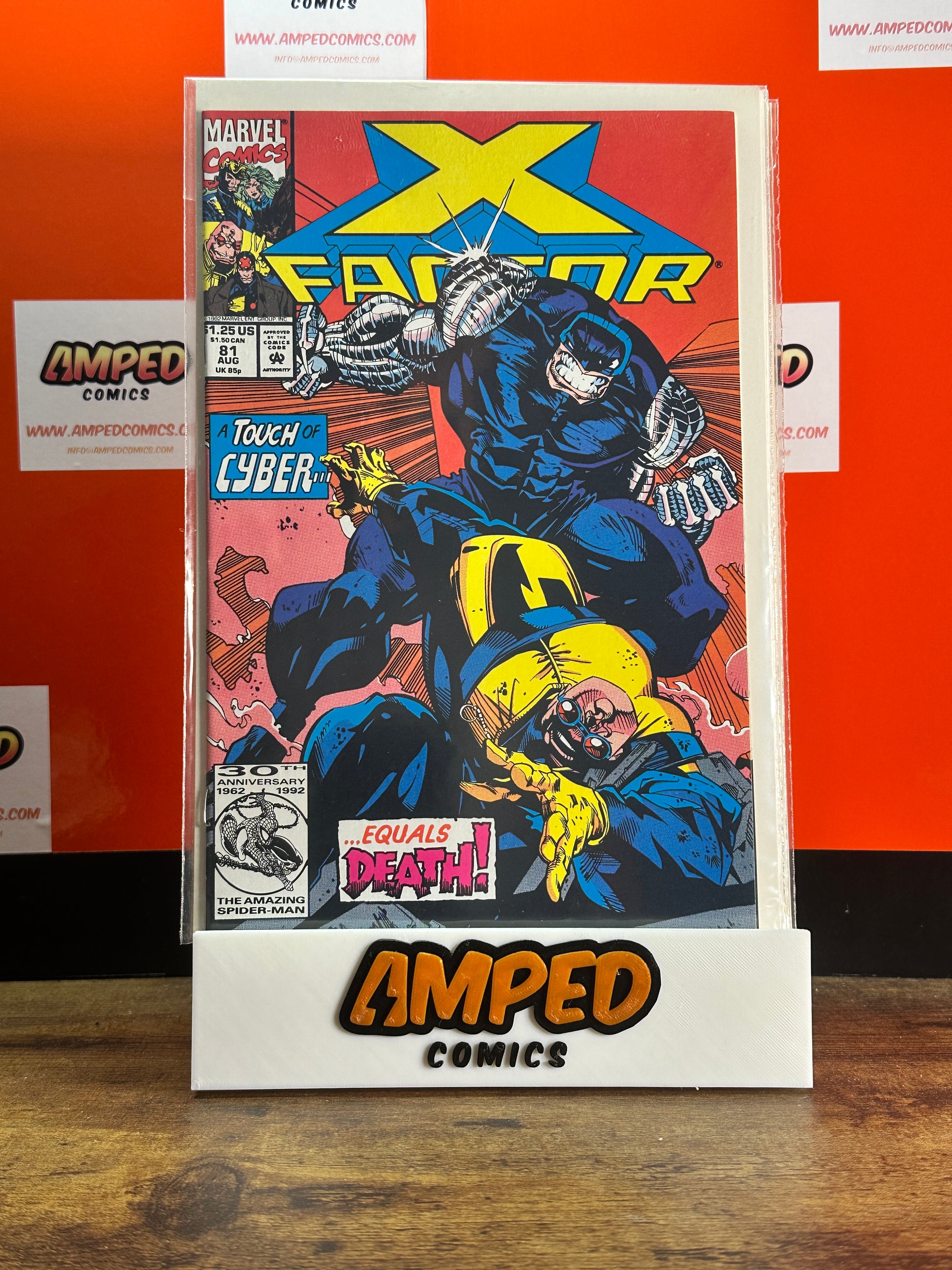 X-Factor 81 Marvel Comics 1993 A Touch of Cyber Equals Death