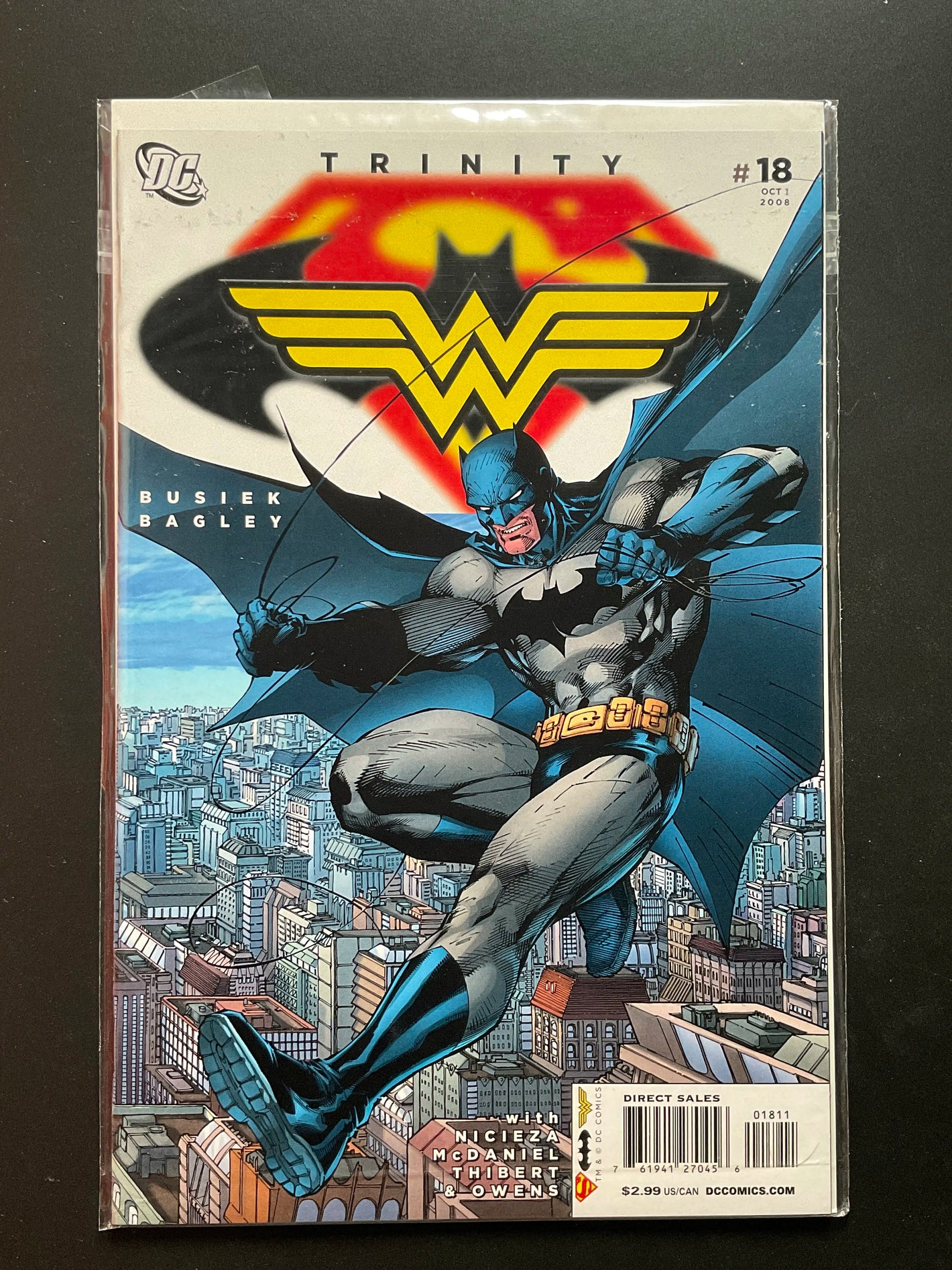 Trinity 18 (Oct 2008) DC Comics - Batman, Wonder Woman, Superman