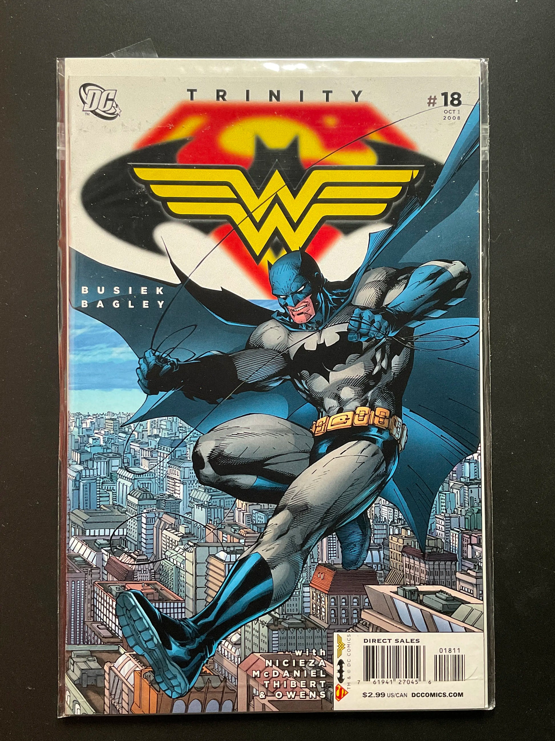 Trinity 18 (Oct 2008) DC Comics - Batman, Wonder Woman, Superman