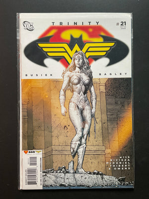 Trinity 21 DC Comics Oct 22 2008 Wonder Woman Cover