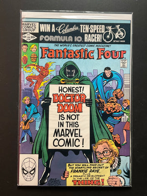 Fantastic Four 238 Marvel Comics Jan 1982 Doctor Doom Cover