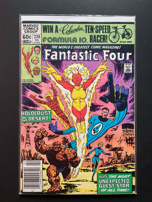 Fantastic Four 239 Marvel Comics Feb 1982 Holocaust in the Desert - A