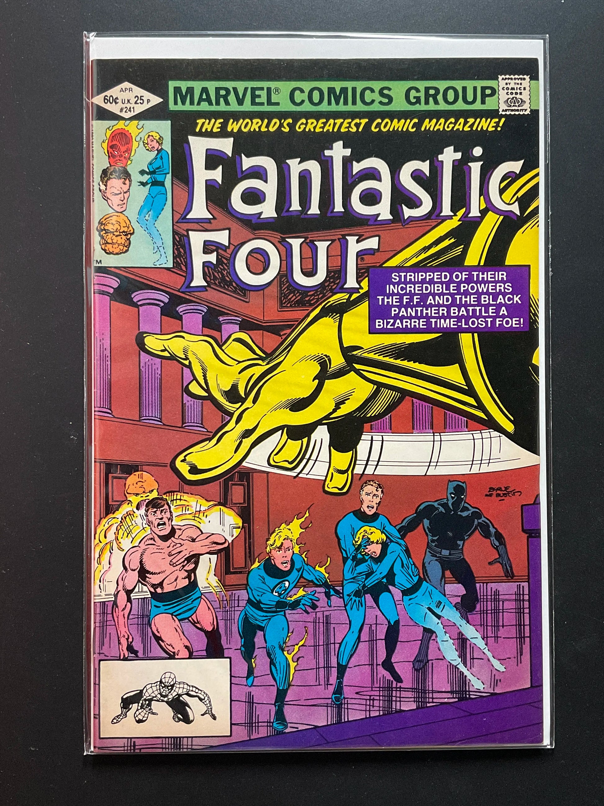 Fantastic Four 241 Marvel Comics Apr 1982 Black Panther Appearance - A