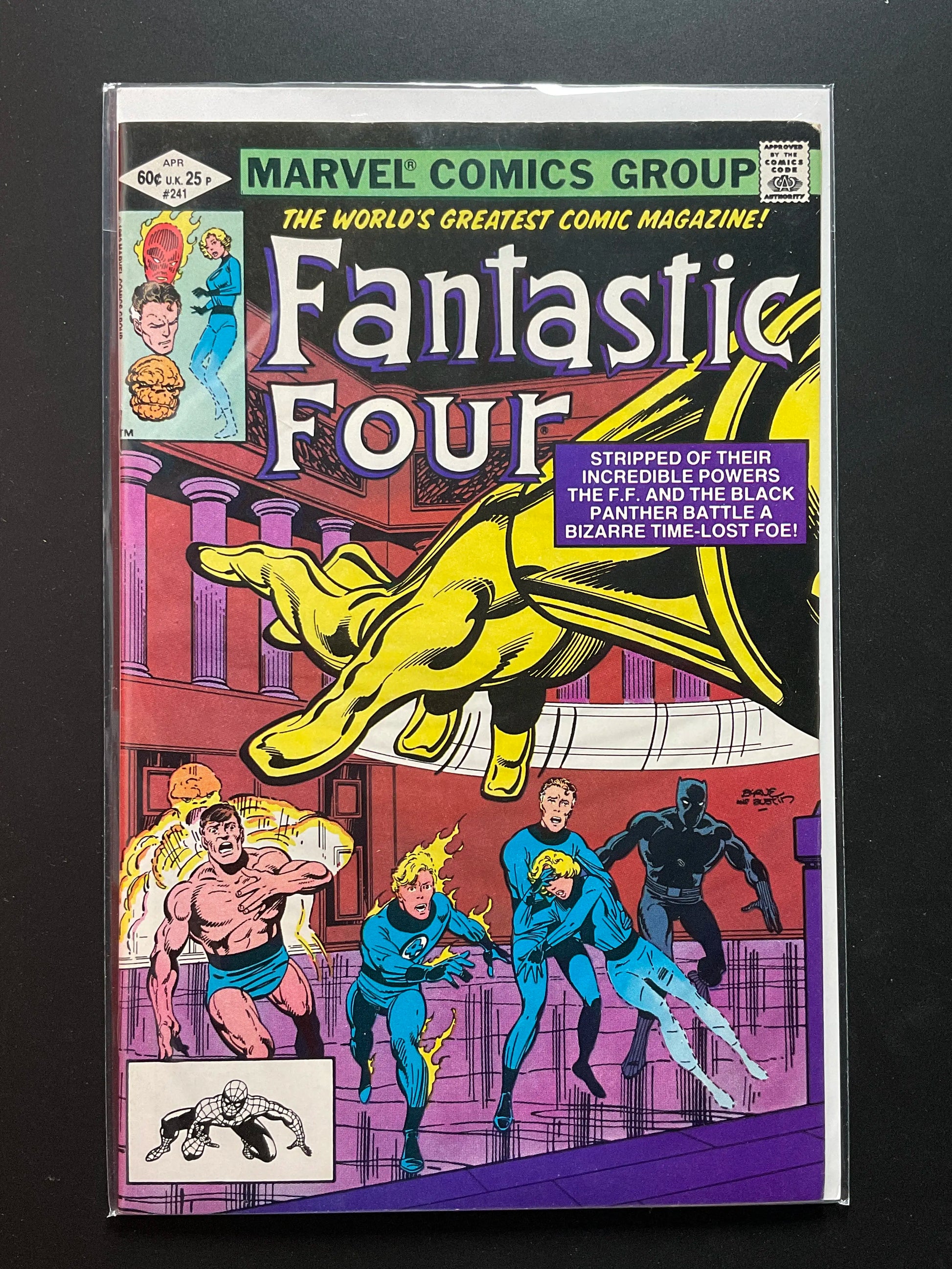 Fantastic Four 241 Marvel Comics Apr 1982 Black Panther Appearance - B