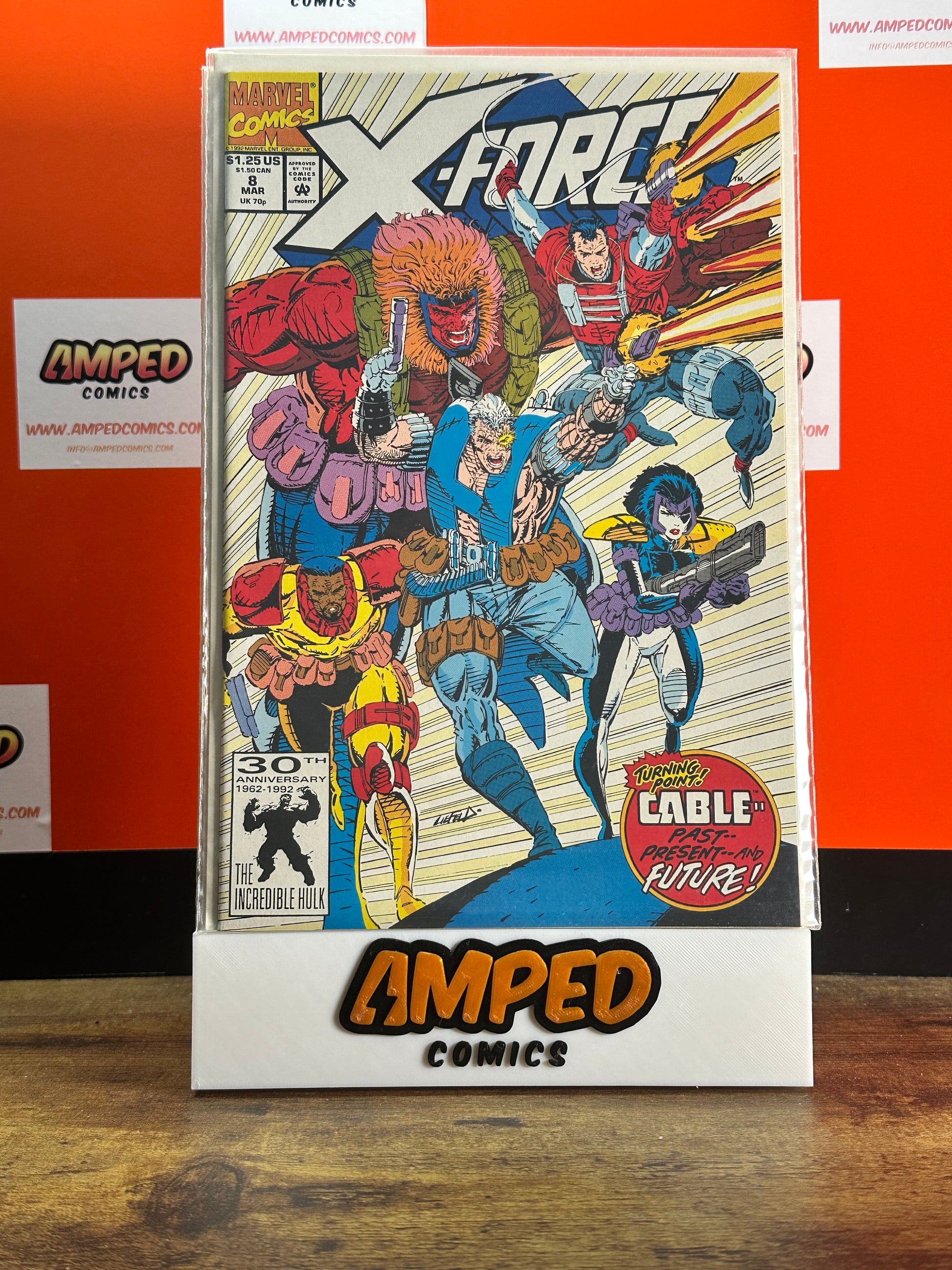 X-Force 8 (March 1992) Marvel Comics - Cable Key Issue
