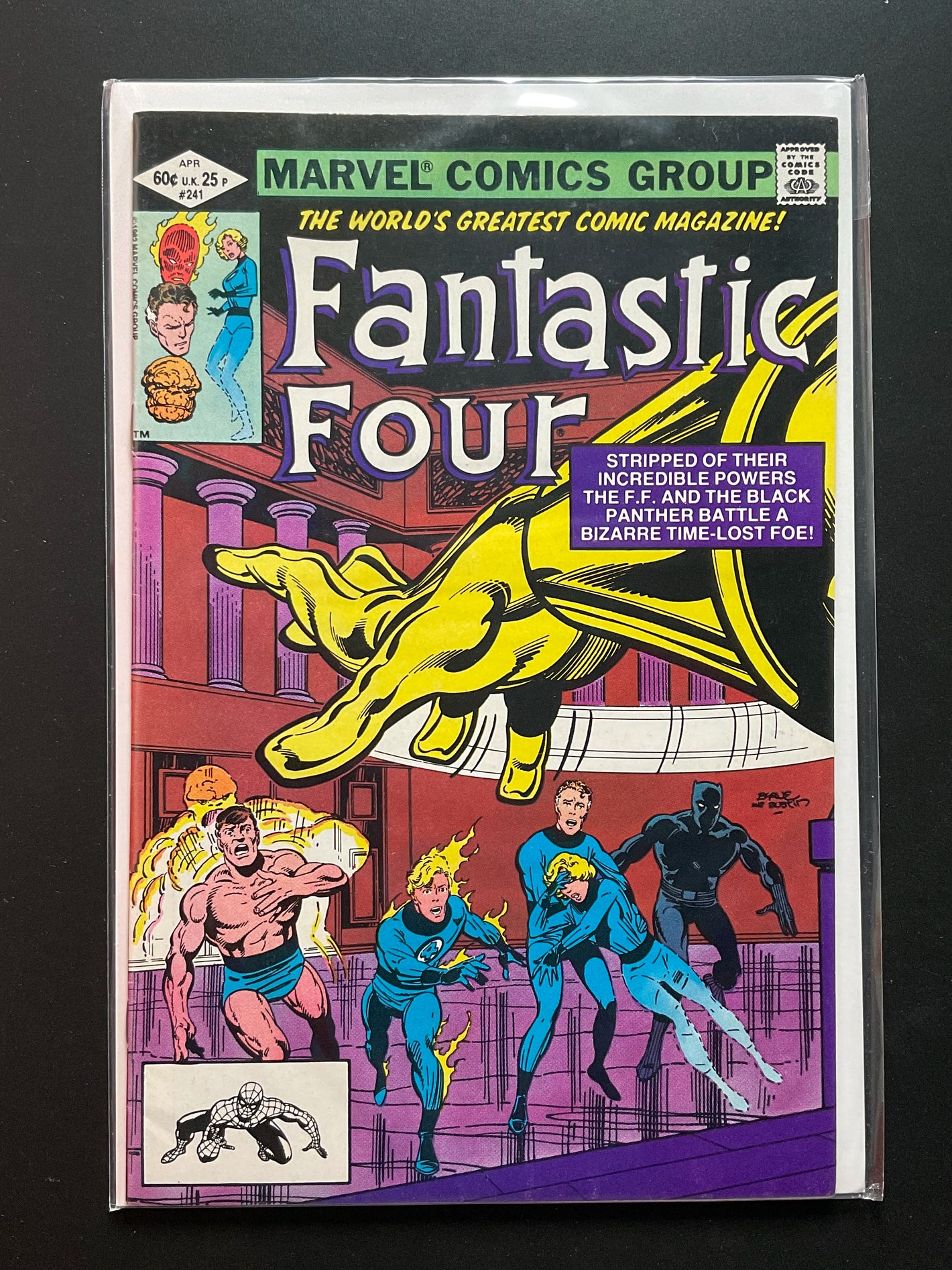 Fantastic Four 241 Marvel Comics Apr 1982 Black Panther Appearance - C