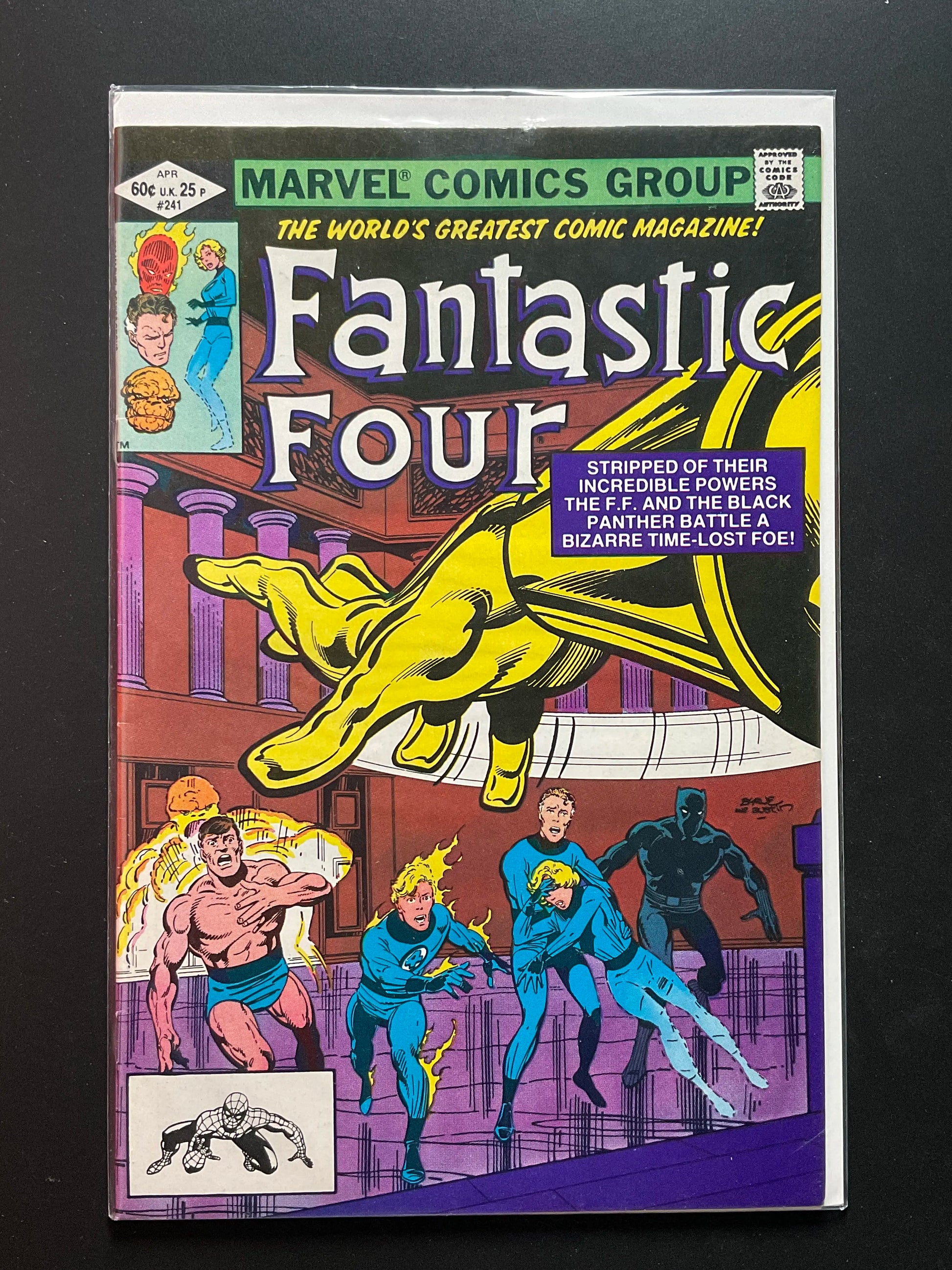 Fantastic Four 241 Marvel Comics Apr 1982 Black Panther Appearance - D
