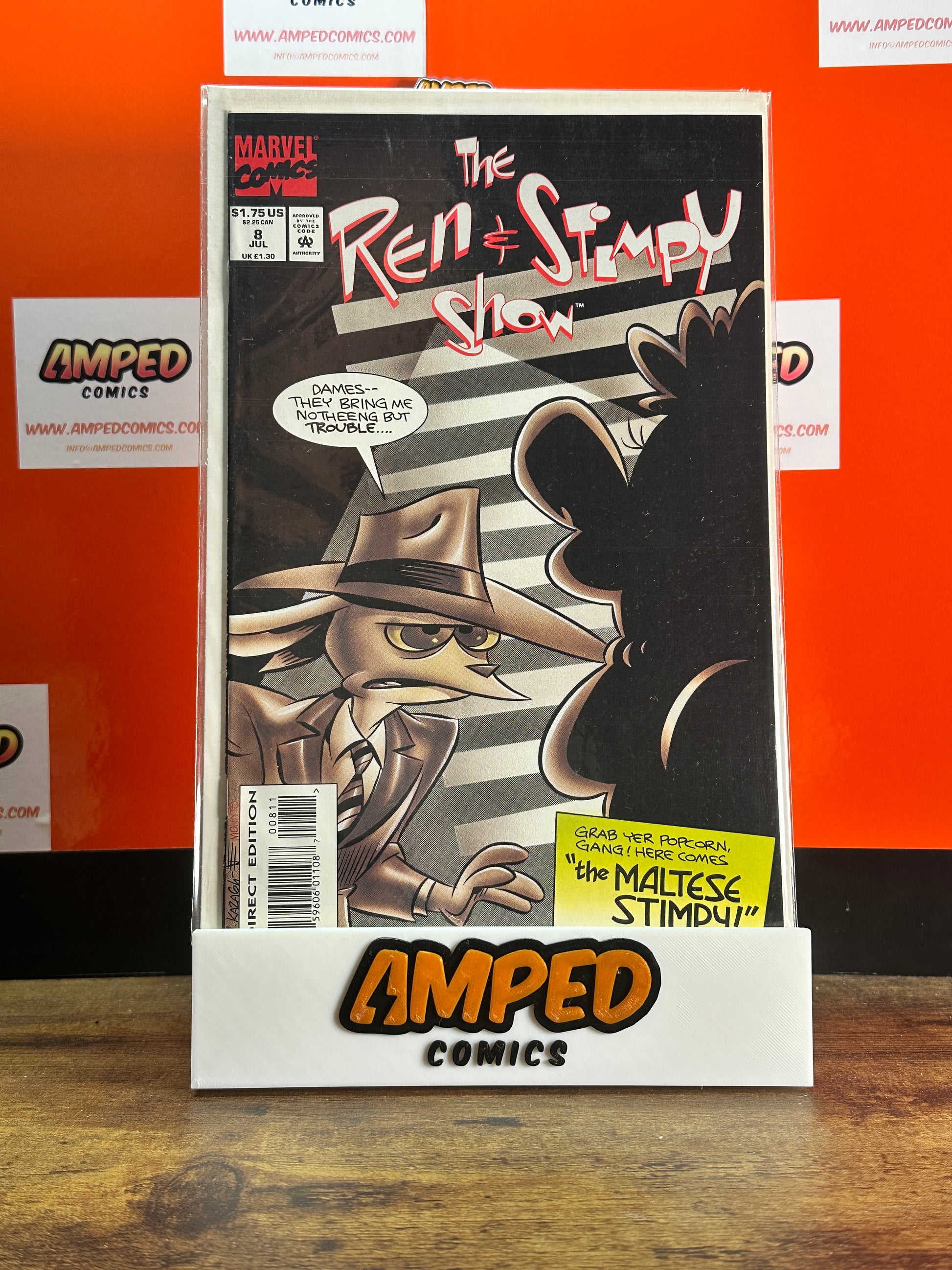 The Ren Stimpy Show 8 Marvel Comics July 1993