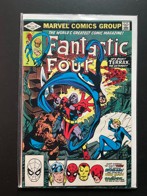 Fantastic Four 242 Marvel Comics May 1982 Terrax Appearance - A
