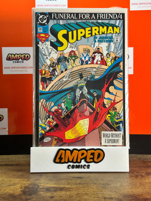 Superman 76 Funeral for a Friend Part 4 DC Comics 1993