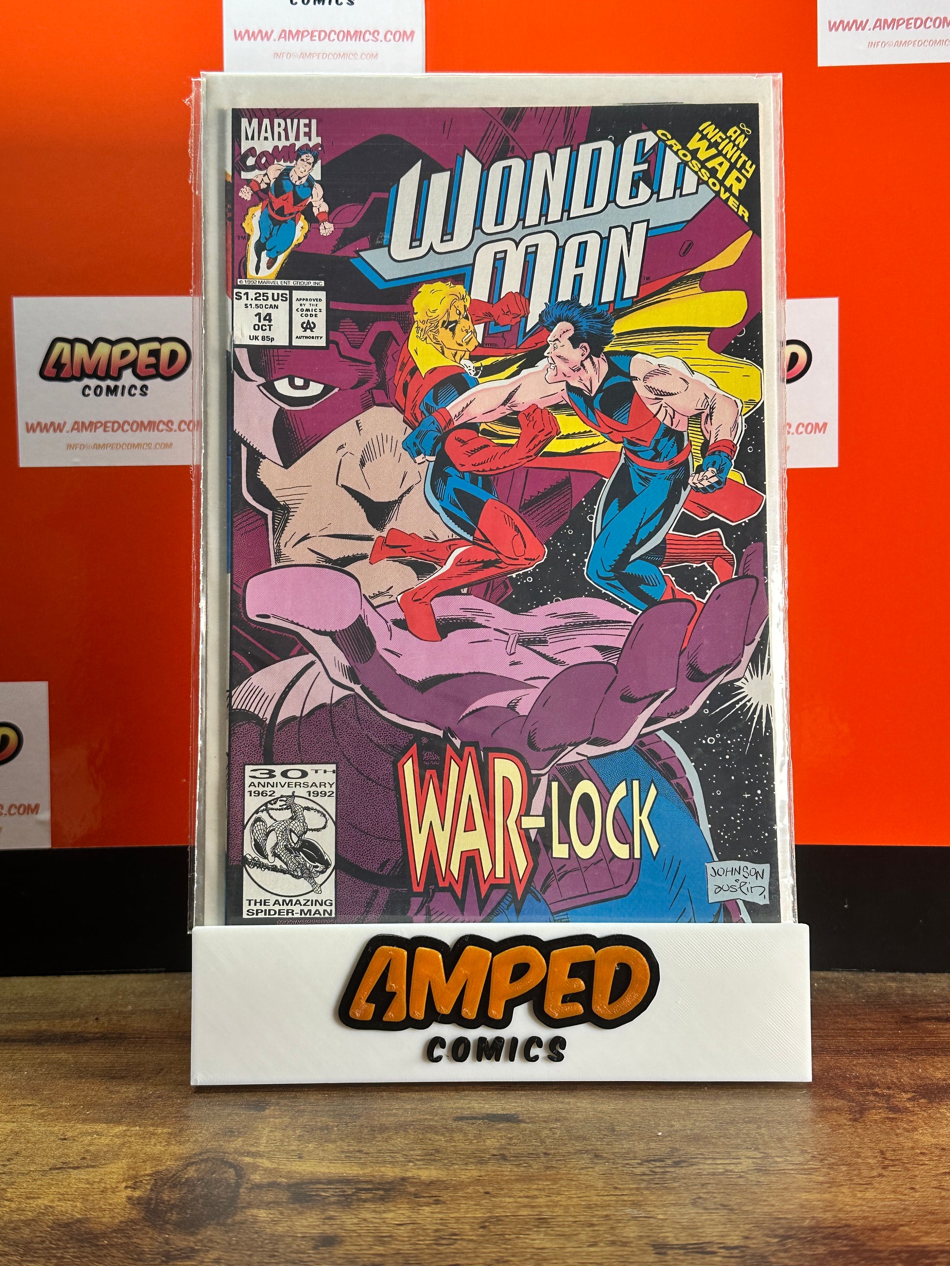 Wonder Man 14 Marvel Comics Oct 1992 Warlock Infinity War Tie-In
