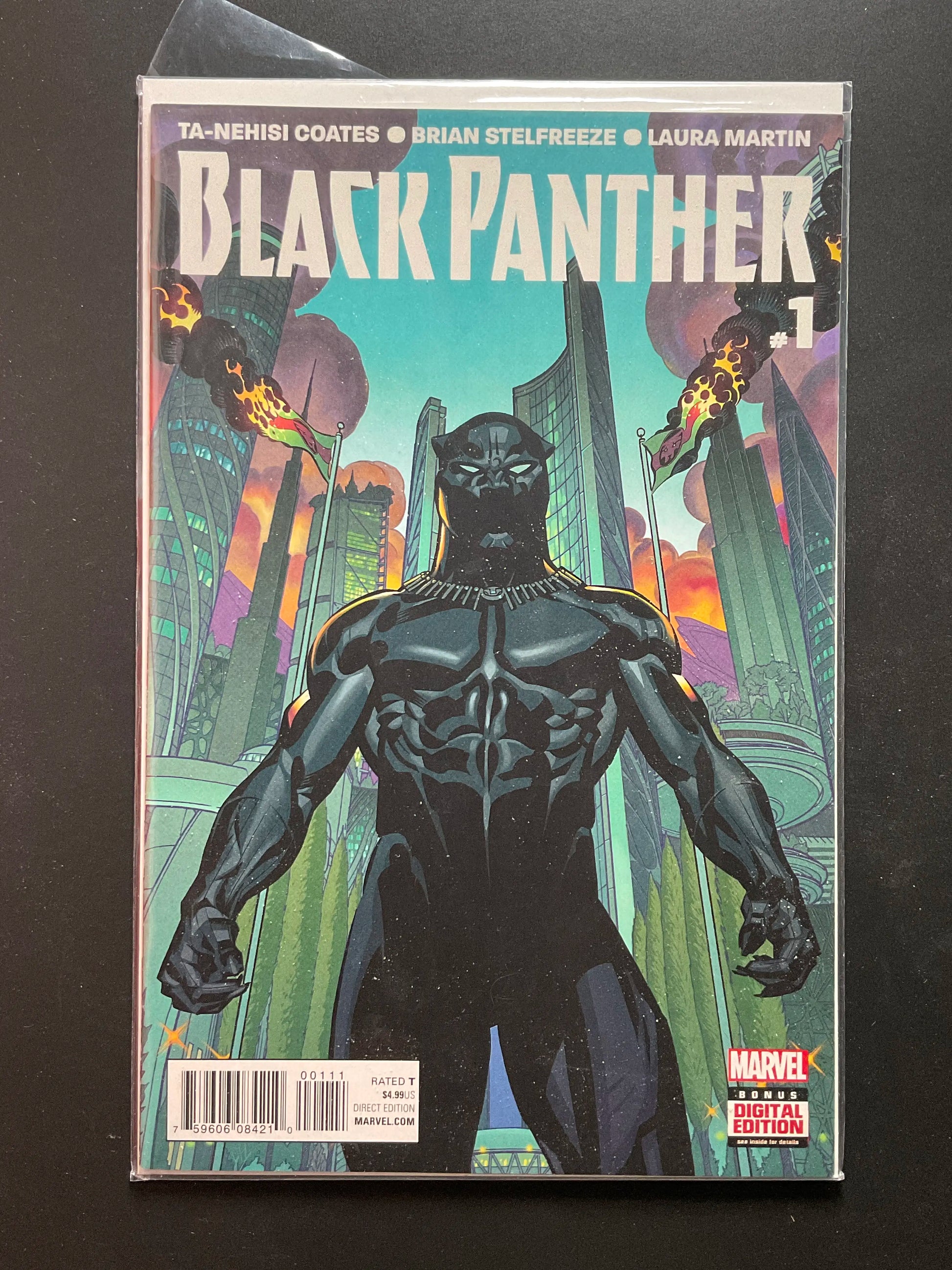 Black Panther 1 Marvel 2016 Ta-Nehisi Coates Brian Stelfreeze