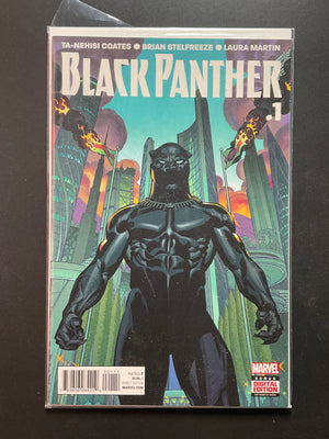 Black Panther 1 Marvel 2016 Ta-Nehisi Coates Brian Stelfreeze