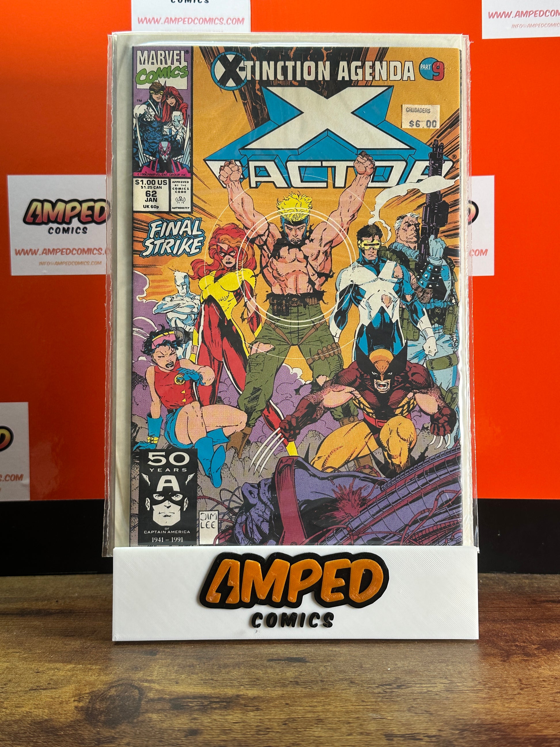 X-Factor 62 Marvel Comics 1991 Extinction Agenda Part 9