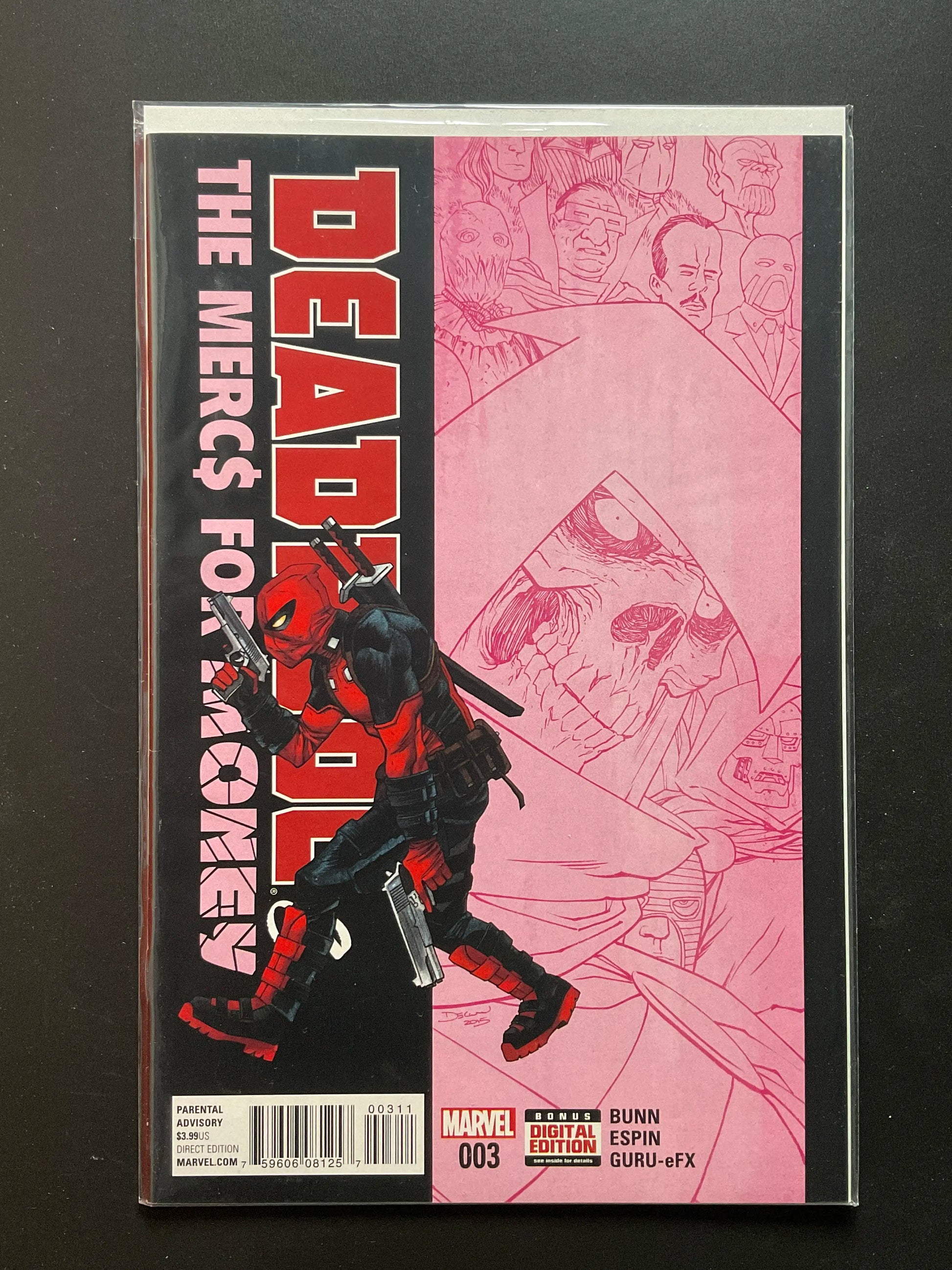 Deadpool The Mercs for Money 3 Marvel Comics 2016